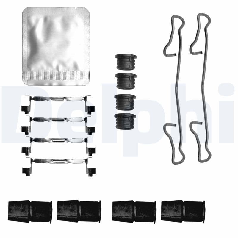 Set accesorii, placute frana DELPHI LX0813
