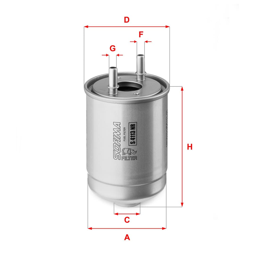filtru combustibil SOFIMA S 4113 NR