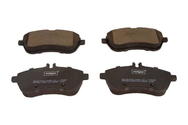set placute frana,frana disc MAXGEAR 19-0615