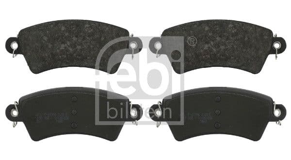 set placute frana,frana disc FEBI BILSTEIN 16364