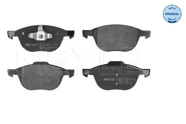 set placute frana,frana disc MEYLE -ORIGINAL: True to OE. 025 237 2318