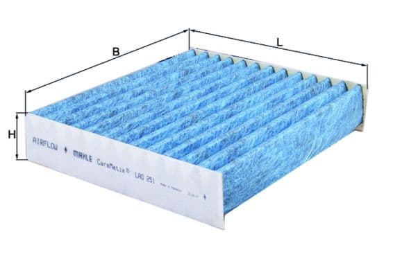 Filtru, aer habitaclu MAHLE CareMetix® LAO 251