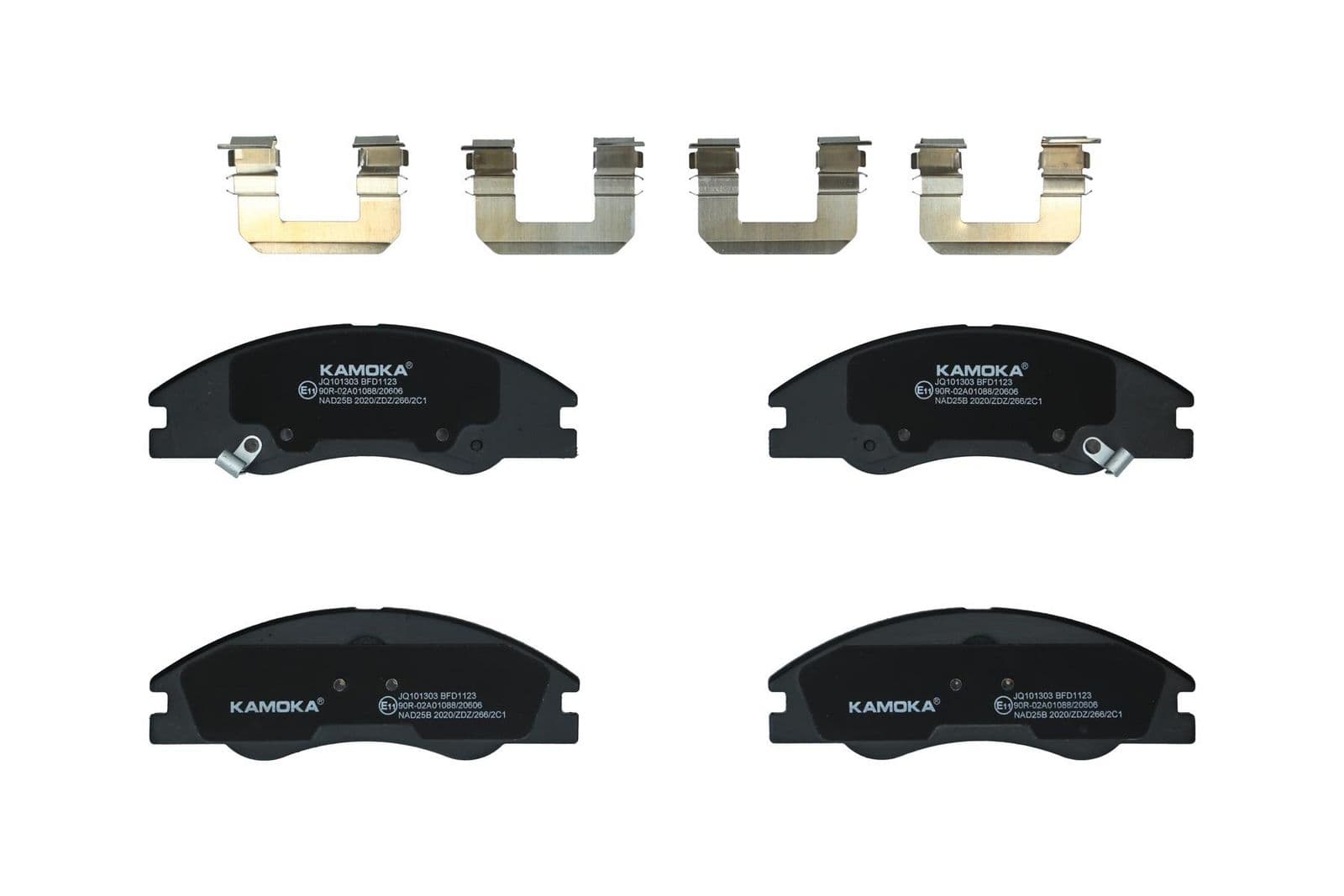 set placute frana,frana disc KAMOKA JQ101303