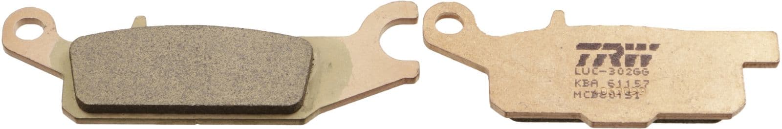 set placute frana,frana disc TRW MCB801SI