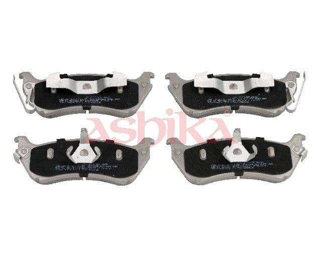set placute frana,frana disc ASHIKA 51-00-0518