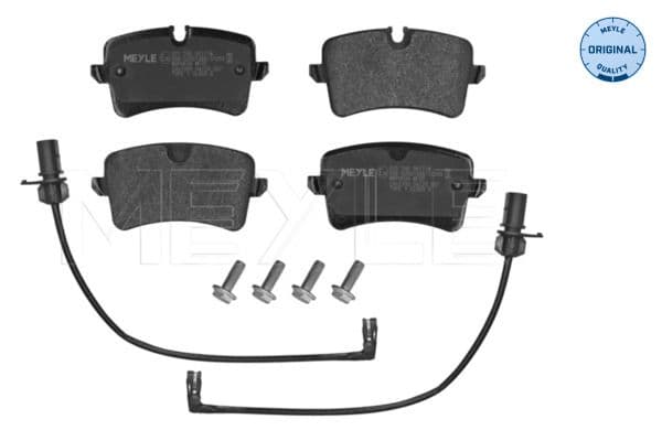 set placute frana,frana disc MEYLE -ORIGINAL: True to OE. 025 246 0617/W