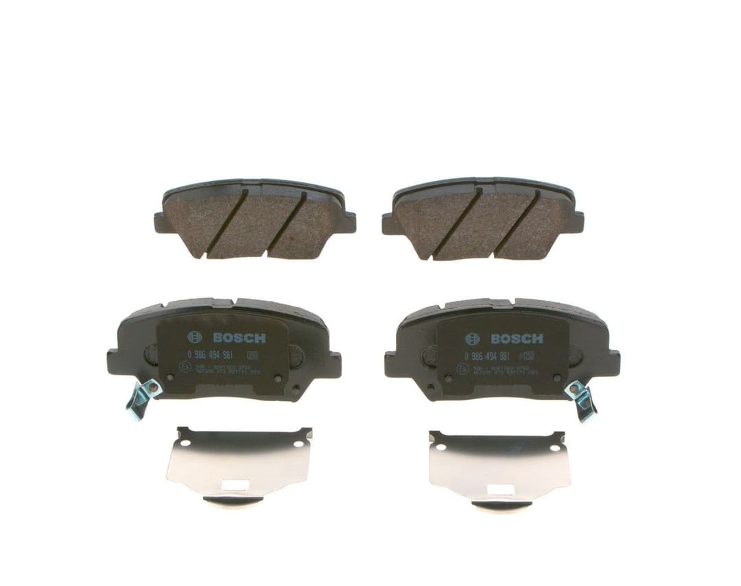 set placute frana,frana disc BOSCH 0 986 494 981