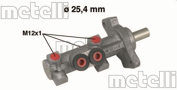 Pompa centrala, frana METELLI 05-0618