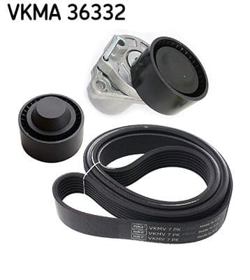 Set curea transmisie cu caneluri SKF VKMA 36332