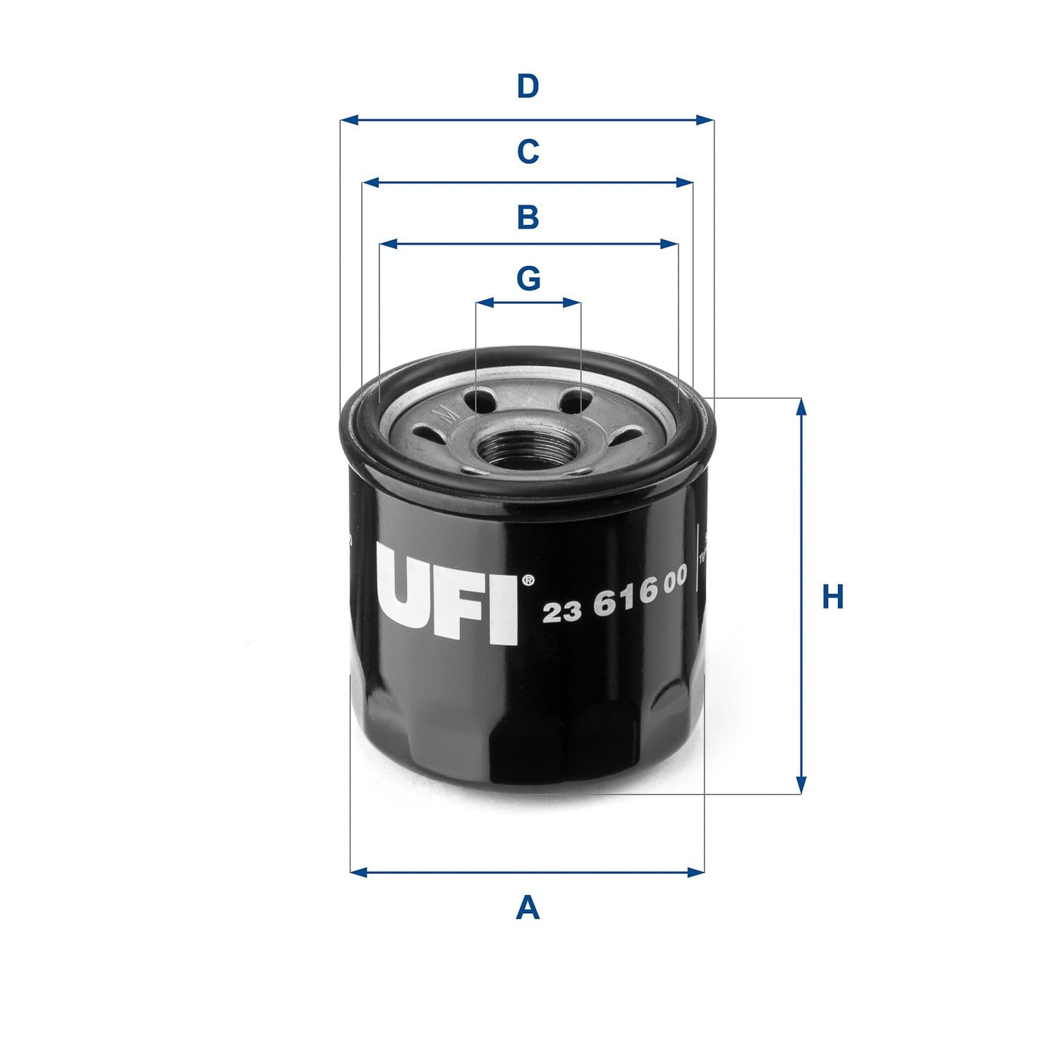 Filtru ulei UFI 23.616.00