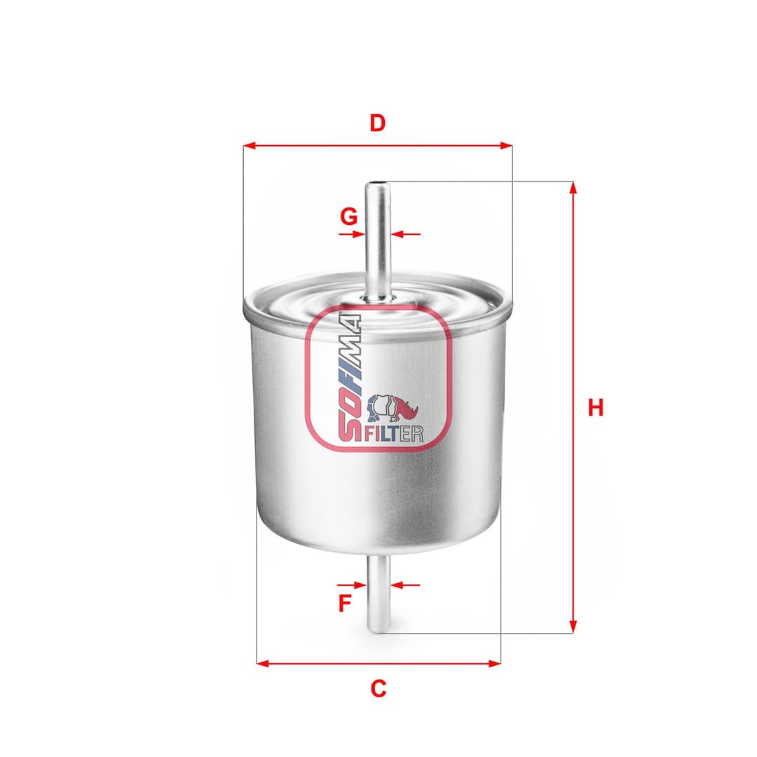filtru combustibil SOFIMA S 1514 B