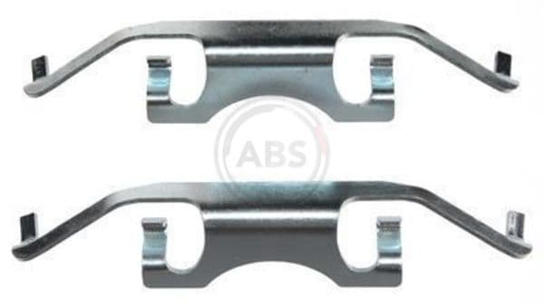 Set accesorii, placute frana A.B.S. 1241Q