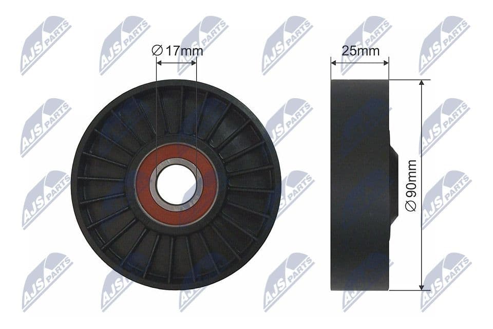 rola intinzator,curea transmisie NTY RNK-PL-002
