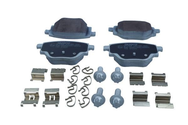 set placute frana,frana disc QUARO QP1388