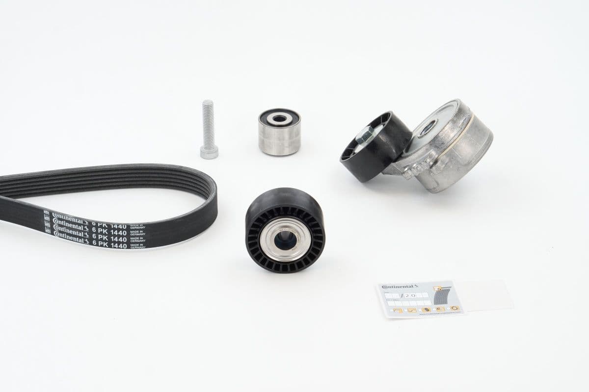 Set curea transmisie cu caneluri CONTINENTAL CTAM 6PK1440K1