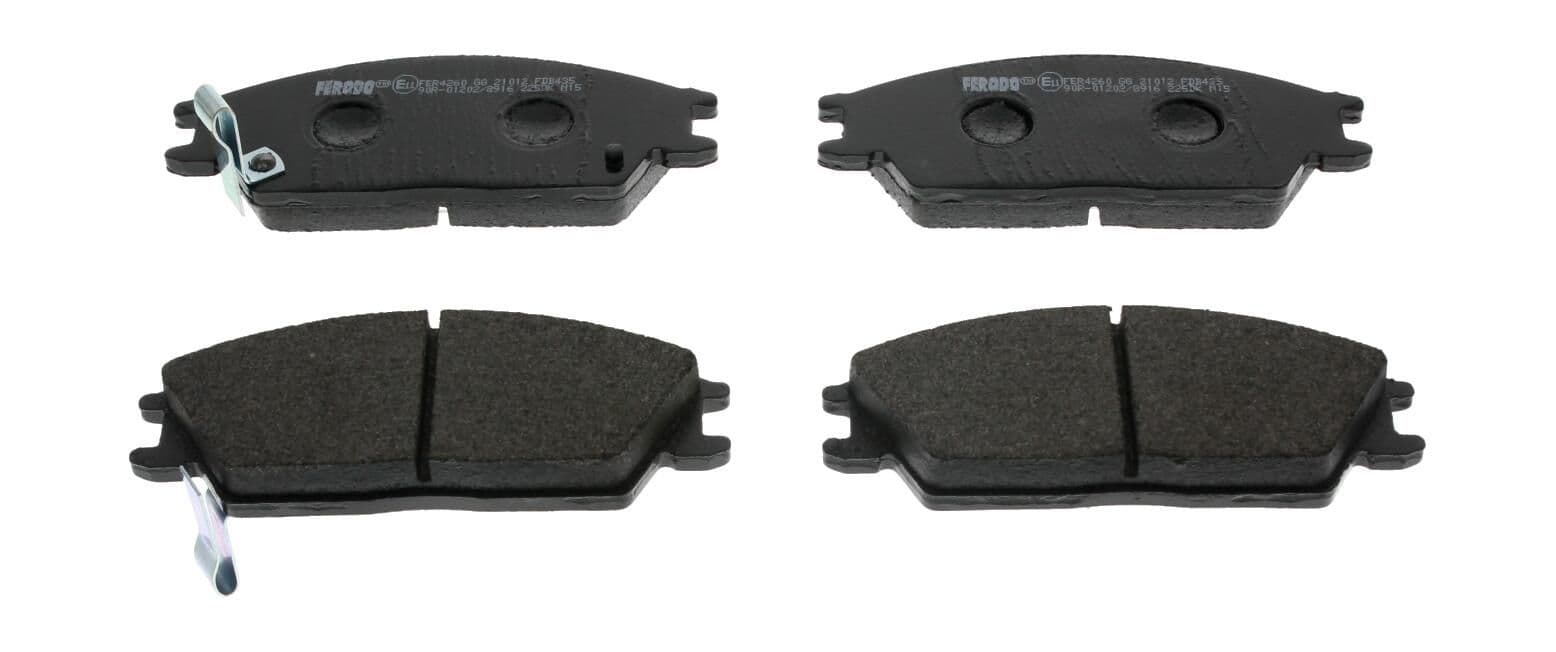 set placute frana,frana disc FERODO PREMIER ECO FRICTION FDB435