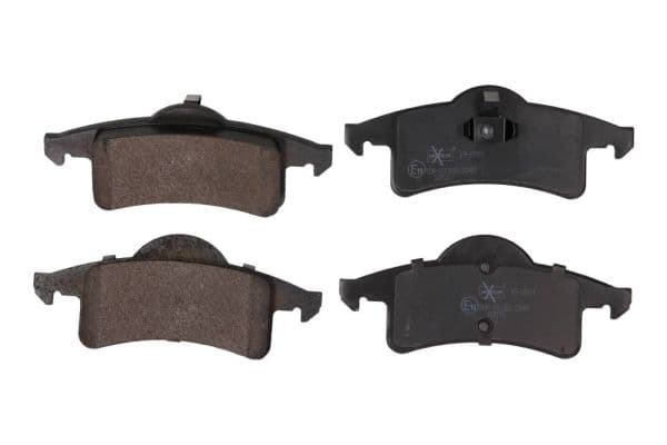 set placute frana,frana disc MAXGEAR 19-0887