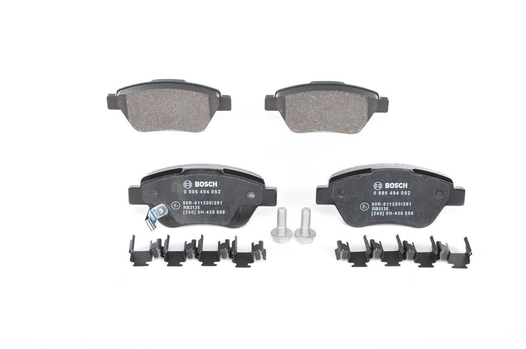 set placute frana,frana disc BOSCH 0 986 494 092