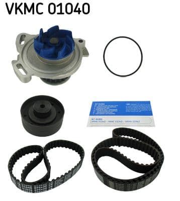 Set pompa apa + curea dintata SKF VKMC 01040