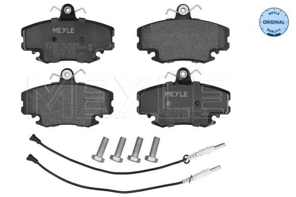 set placute frana,frana disc MEYLE -ORIGINAL: True to OE. 025 214 6318/W