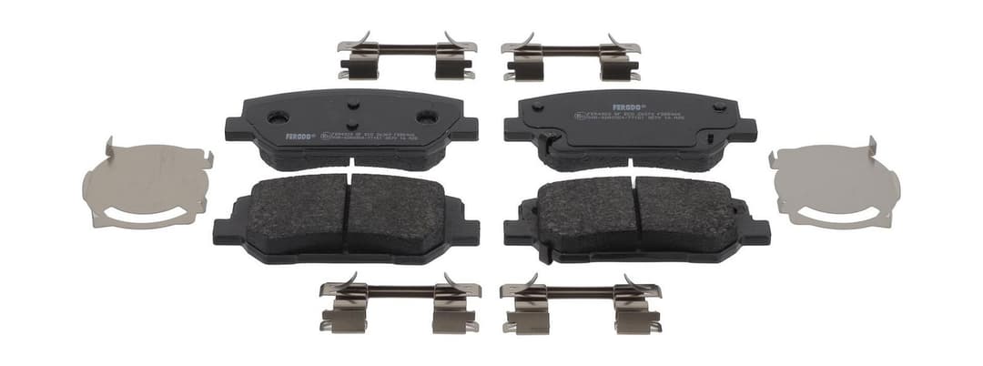 set placute frana,frana disc FERODO PREMIER ECO FRICTION FDB5466