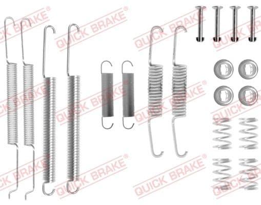 Set accesorii, sabot de frana QUICK BRAKE 105-0681