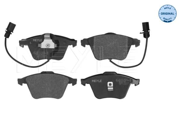 set placute frana,frana disc MEYLE -ORIGINAL: True to OE. 025 237 6220/W