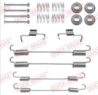 Set accesorii, sabot de frana QUICK BRAKE 105-0059