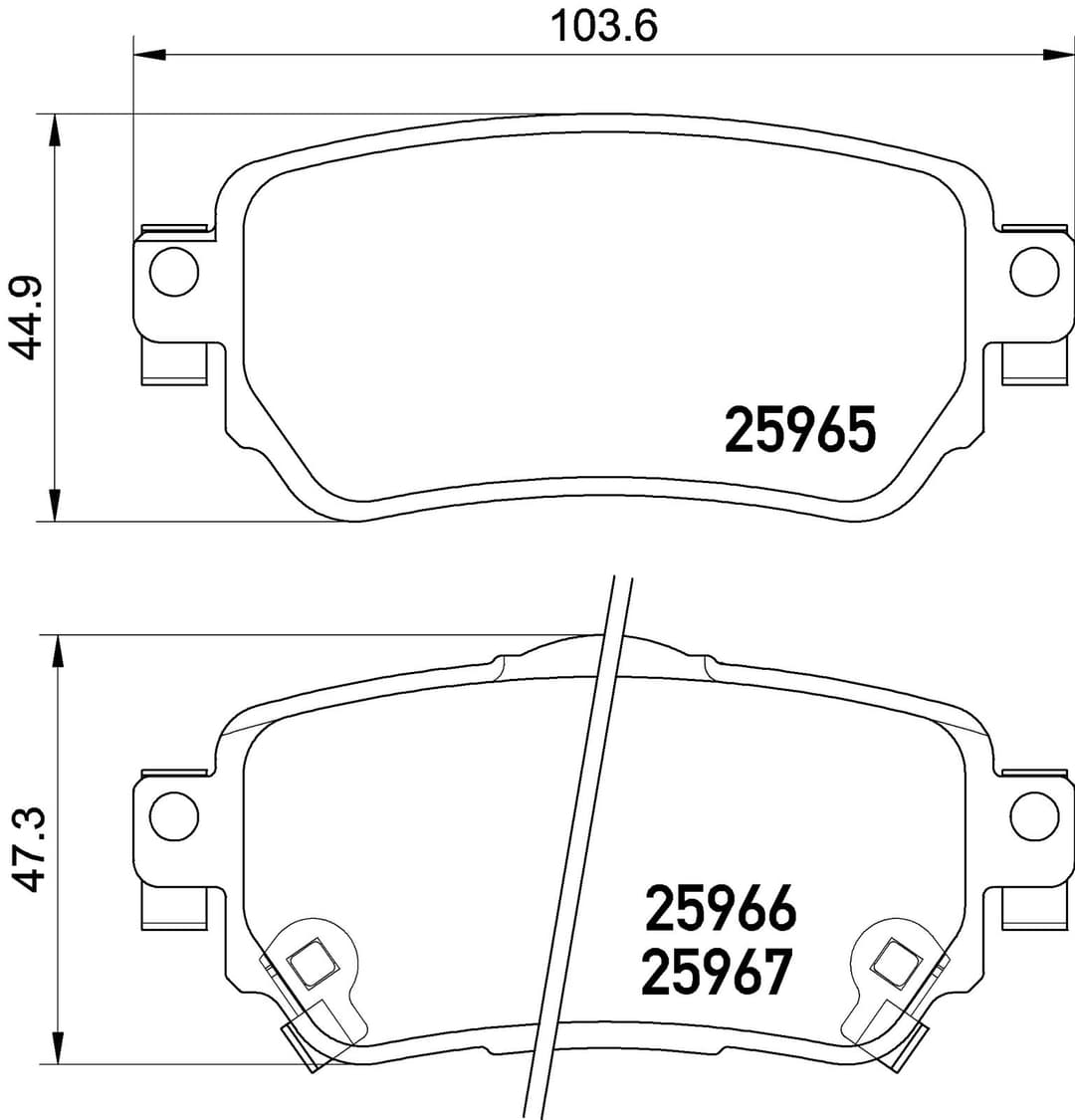 set placute frana,frana disc BREMBO BEYOND LINE - EV P 56 098E