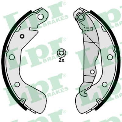 Set saboti frana LPR 08130