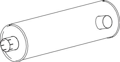 Amortizor zgomot mijloc/spate DINEX 64452