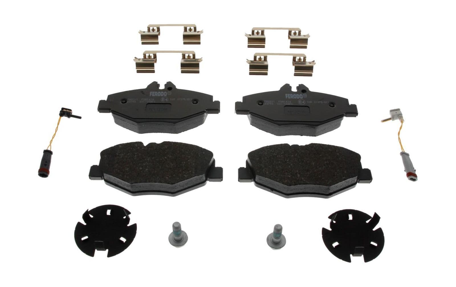 set placute frana,frana disc FERODO PREMIER ECO FRICTION FDB1414