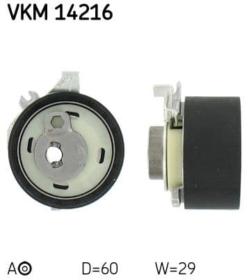 rola intinzator,curea distributie SKF VKM 14216
