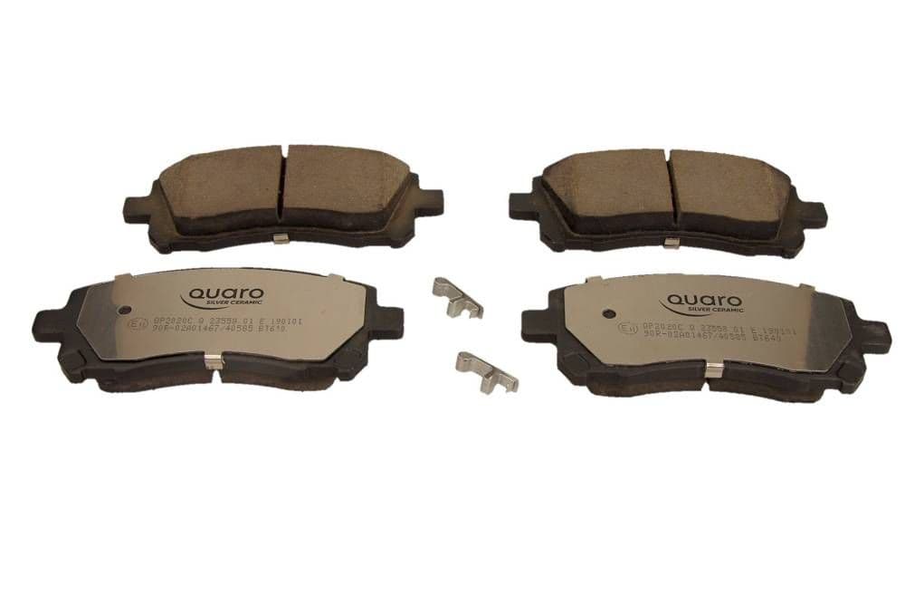 set placute frana,frana disc QUARO SILVER CERAMIC QP2020C