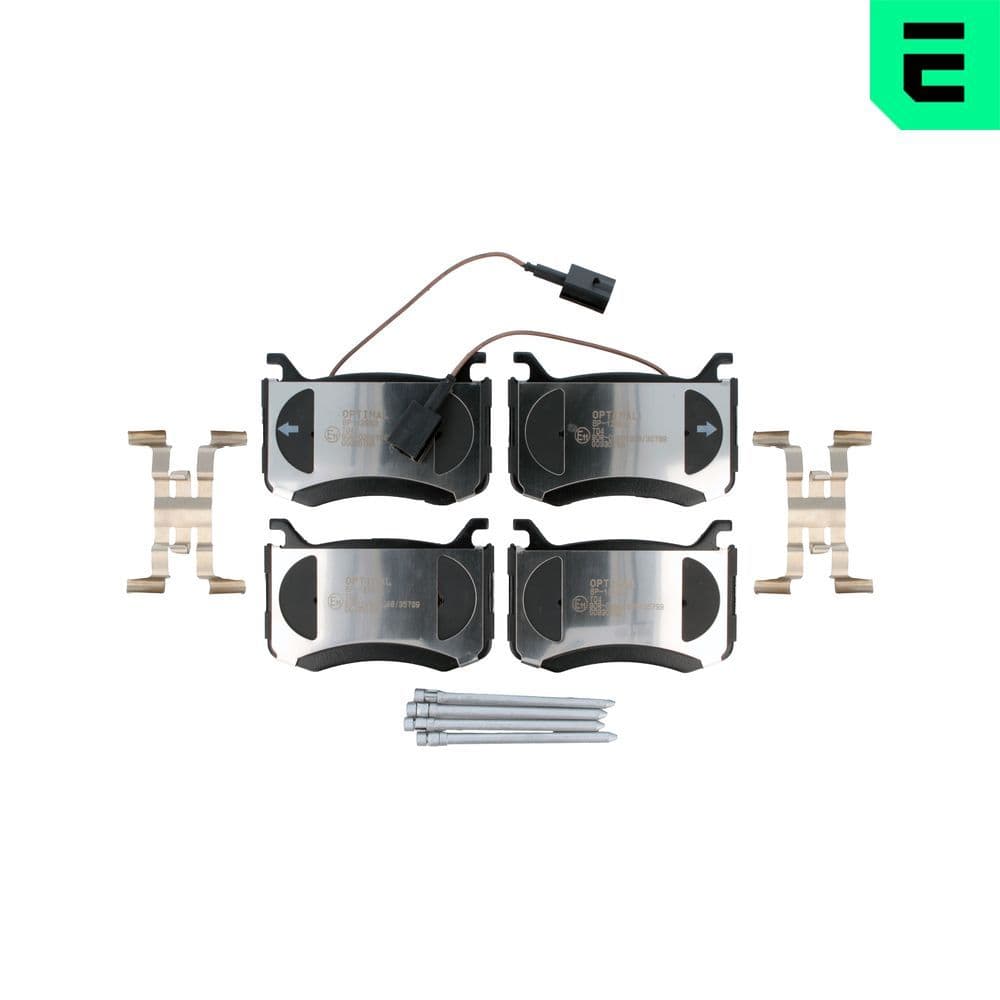 set placute frana,frana disc OPTIMAL BP-12863