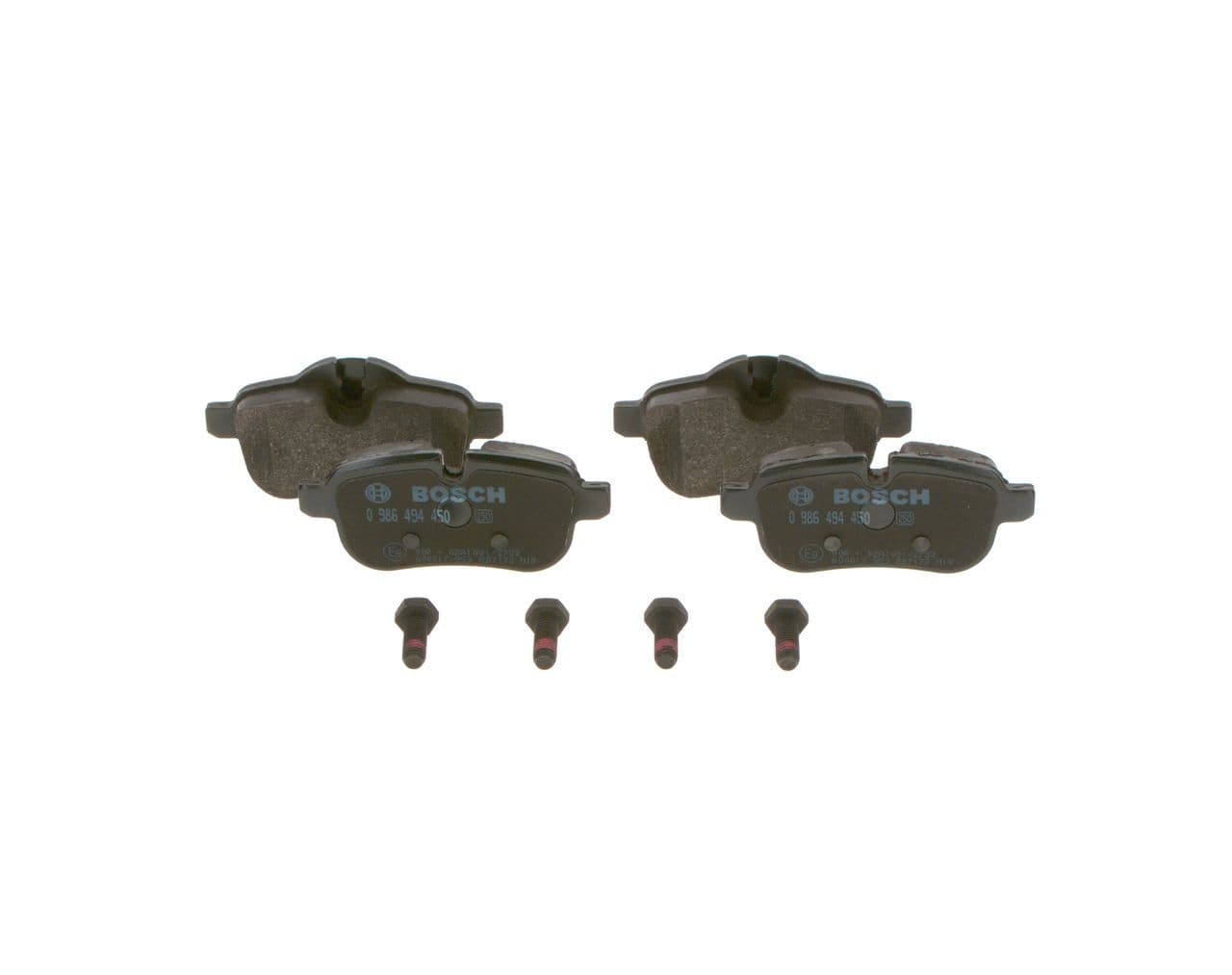set placute frana,frana disc BOSCH 0 986 494 450