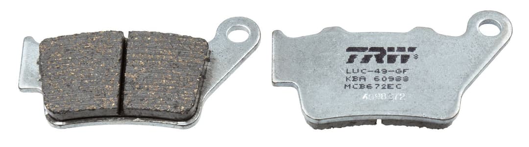 set placute frana,frana disc TRW Organic Eco MCB672EC