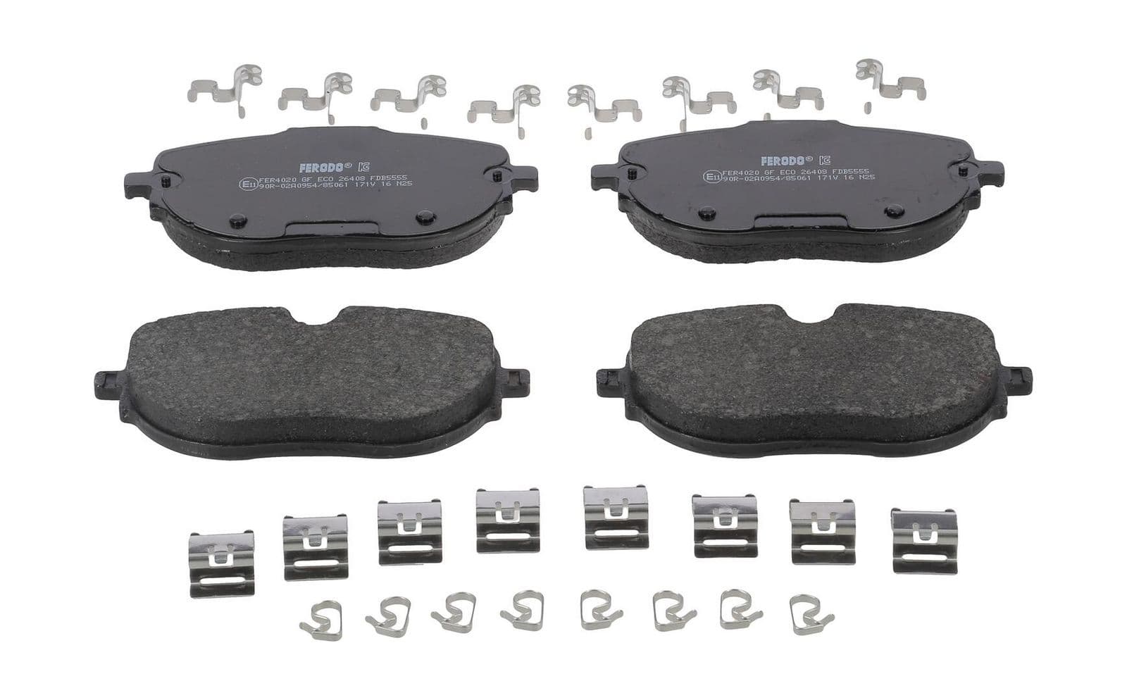 set placute frana,frana disc FERODO FDB5555