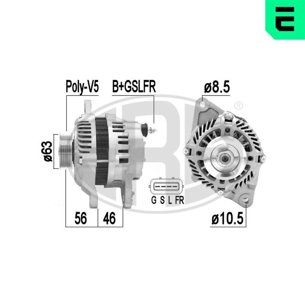 Generator / Alternator ERA 209350A