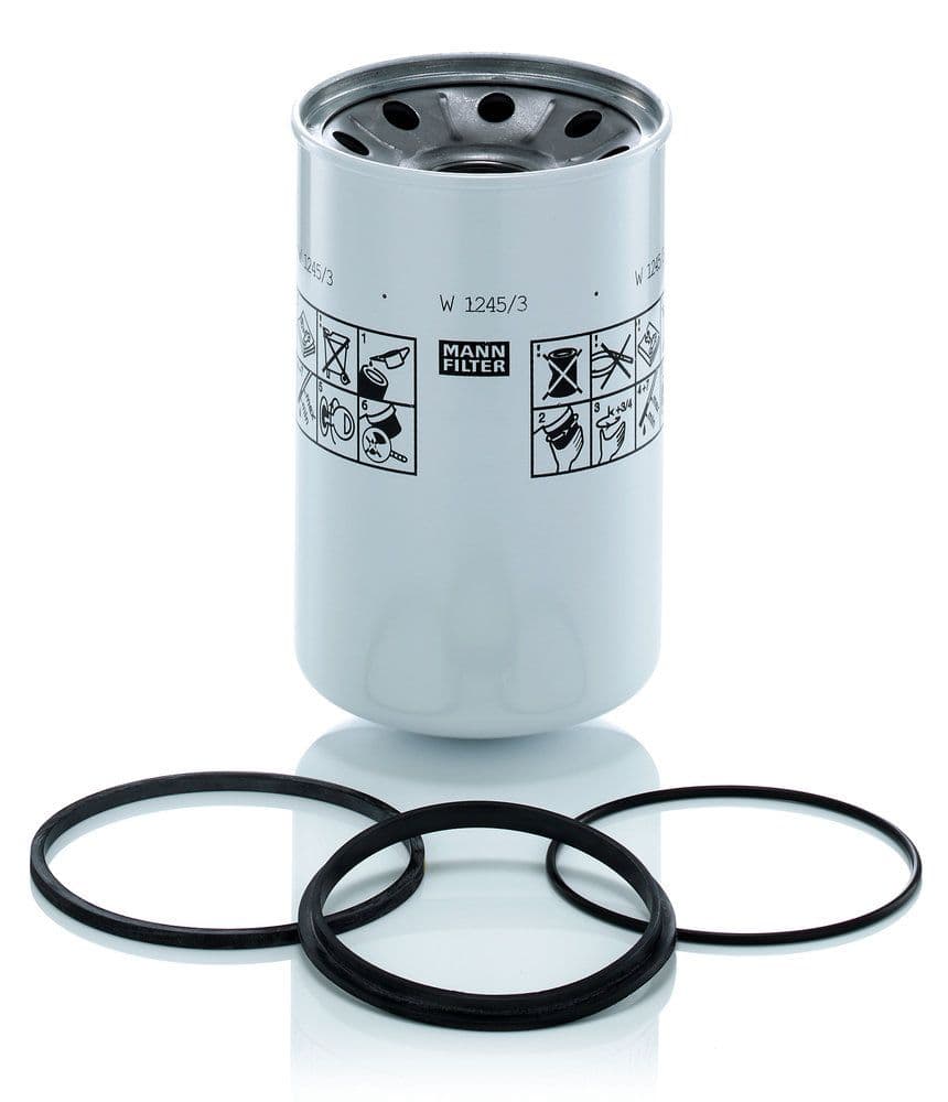 Filtru, sistem hidraulic primar MANN-FILTER W 1245/3 x