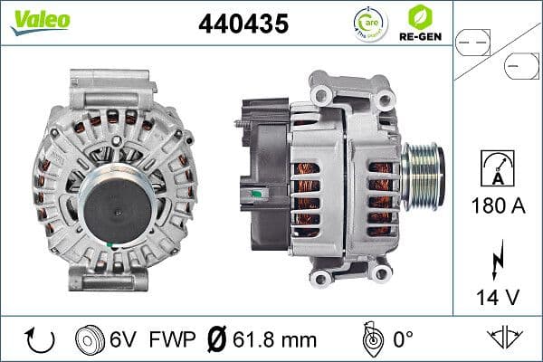 Generator / Alternator VALEO 440435