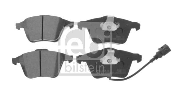 set placute frana,frana disc FEBI BILSTEIN 16796