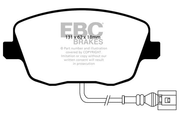 set placute frana,frana disc EBC Brakes DP41479R