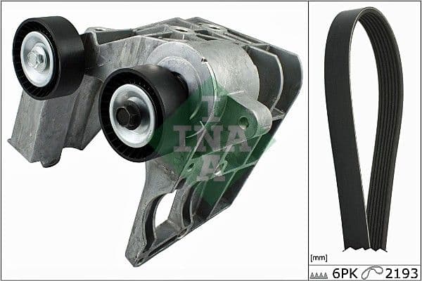 Set curea transmisie cu caneluri Schaeffler INA 529 0067 10