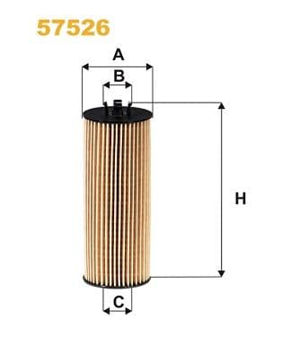 Filtru ulei WIX FILTERS 57526