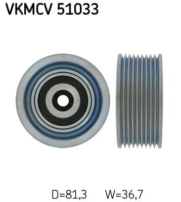 Rola ghidare/conducere, curea transmisie SKF VKMCV 51033