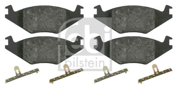 set placute frana,frana disc FEBI BILSTEIN 16011