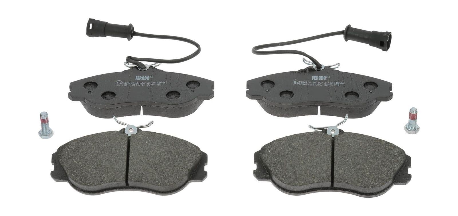 set placute frana,frana disc FERODO PREMIER ECO FRICTION FDB563