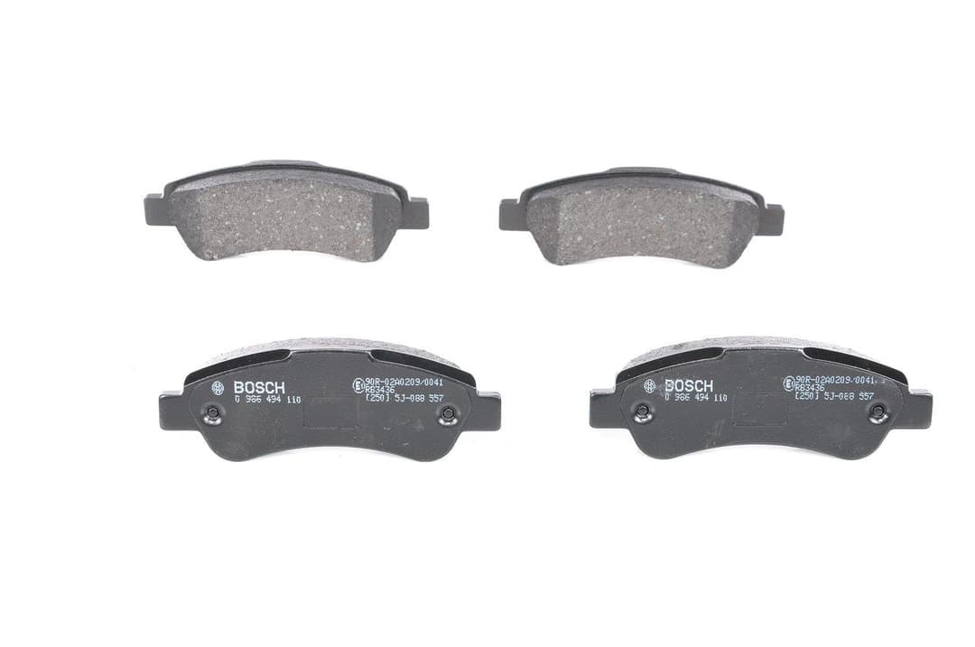 set placute frana,frana disc BOSCH 0 986 494 110