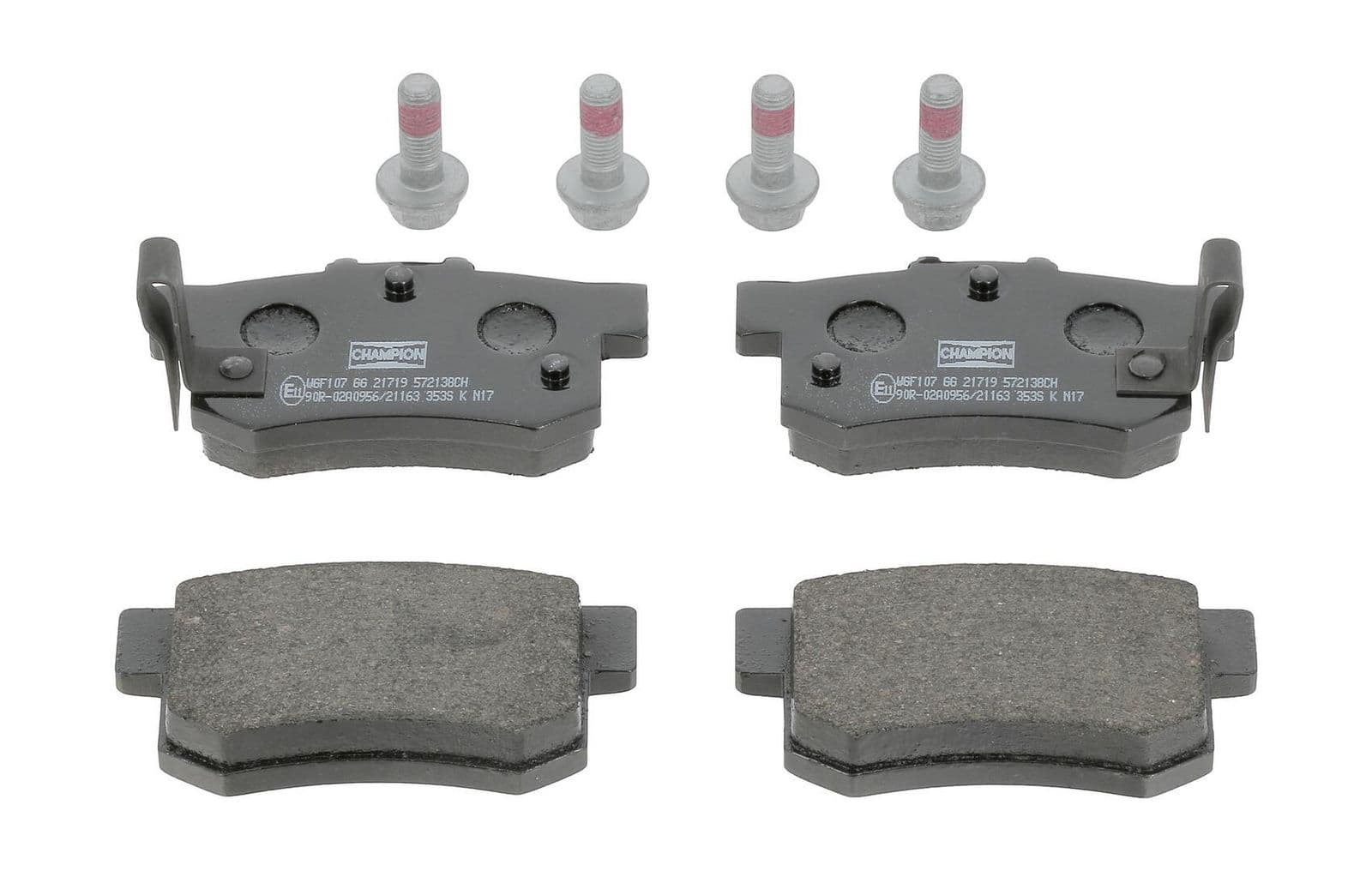 set placute frana,frana disc CHAMPION 572138CH